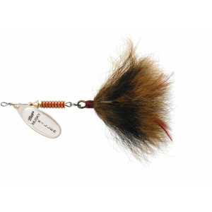 Блесна Mepps Masky Killer 15g Silver Brown Squirrel