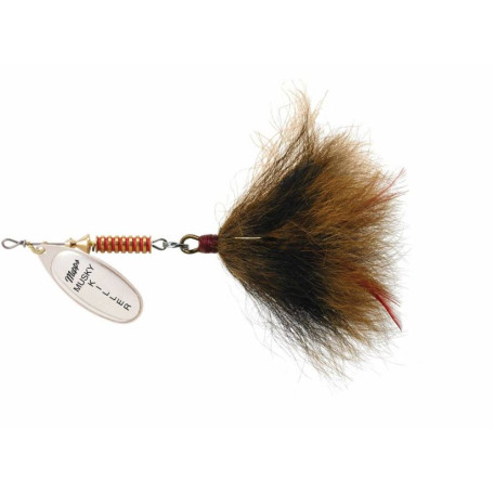 Блешня Mepps Masky Killer 15g Silver Brown Squirrel