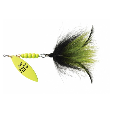 Блешня Mepps Giant Killer №5 35г Fluo Chartreuse