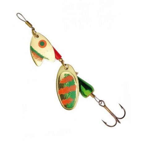 Блешня Mepps Tandem Trout Gold/Green/Orange №1 6.5г (блістер)