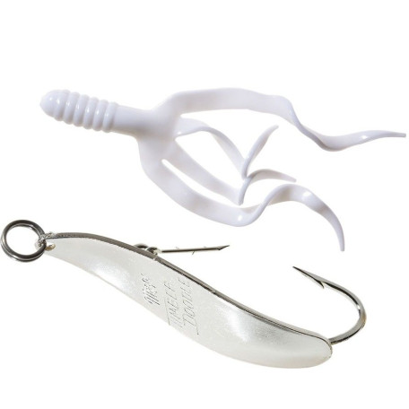 Блешня Mepps Timber Doodle Pike 12.0g №1 Silver/White
