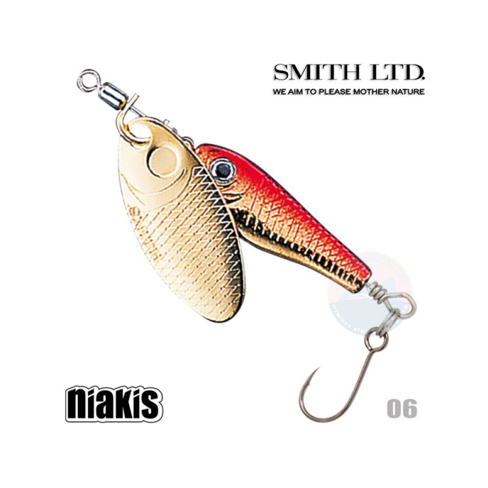 Блешня Smith Niakis 6.0g 50mm #06 RG