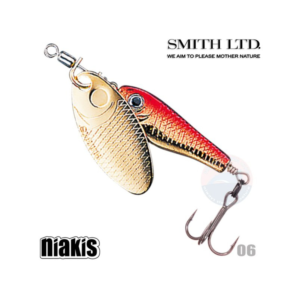 Блесна Smith Niakis 4.0g 50mm #06 RG