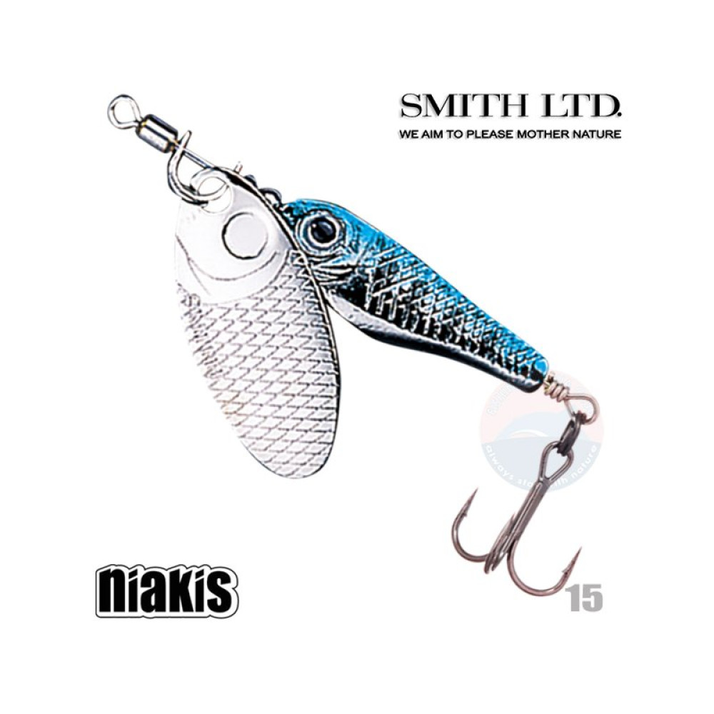 Блешня Smith Niakis 4.0g 50mm #15 BYM