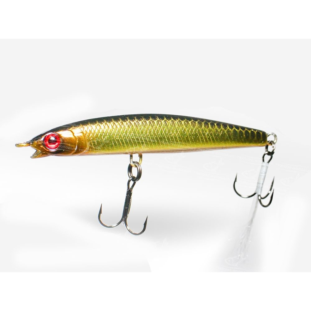 Воблер Jackall Seira Minnow 55S 54mm 2.0g HL Gold & Black