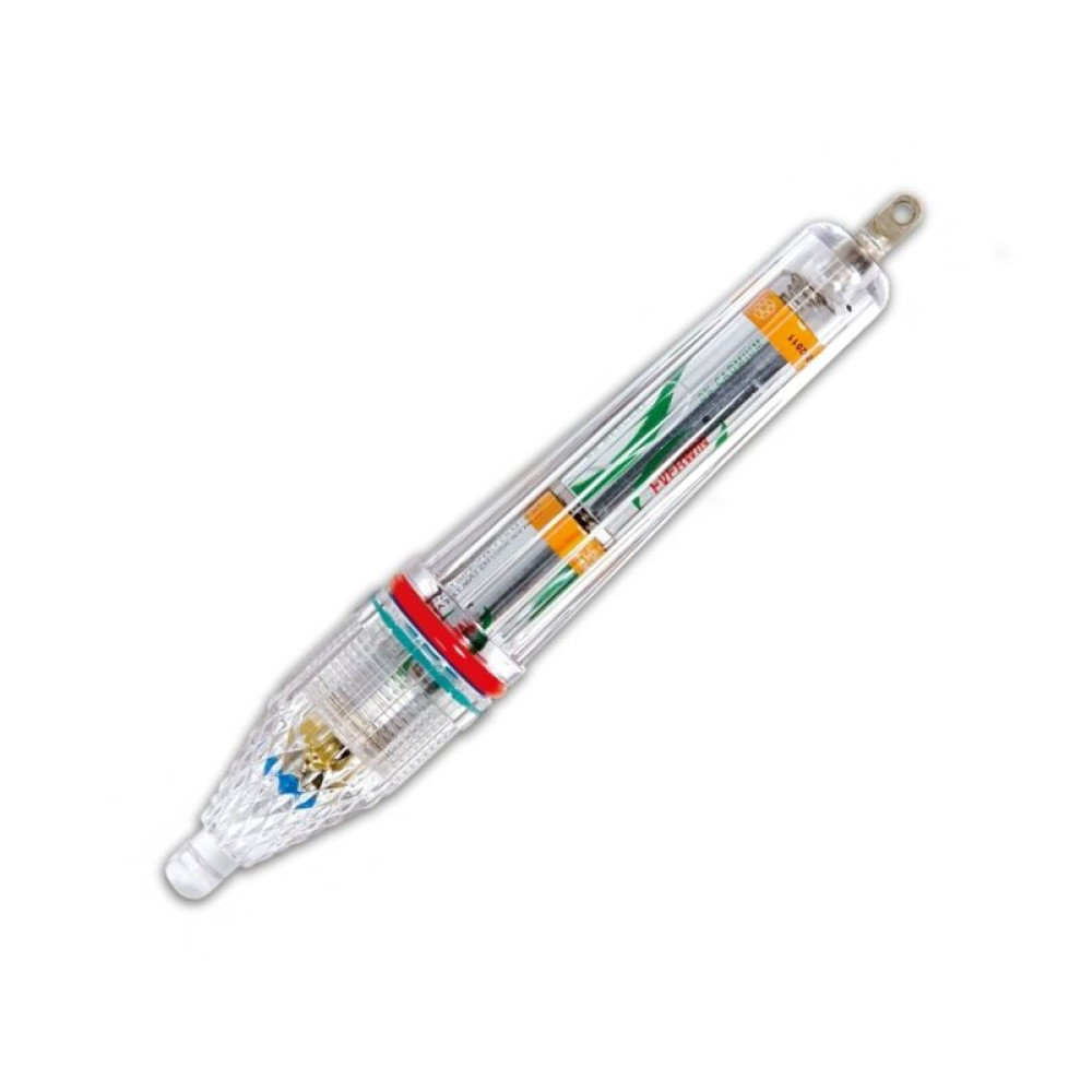 Кальмарниця з гачком Lineaeffe Flash Octopus на батарейках 90г 17см (червона)