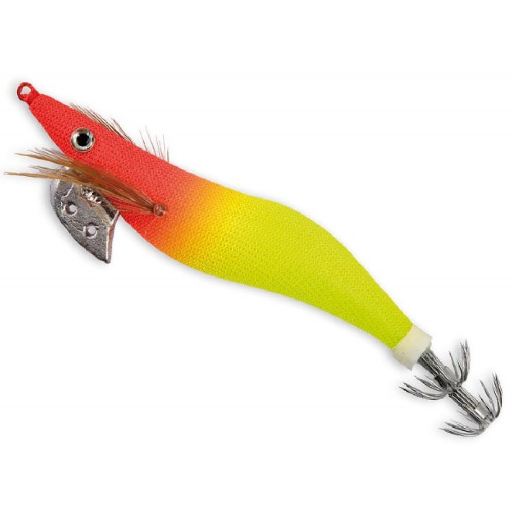 Кальмарниця Lineaeffe Red Head Squid Jig #3.0 90mm 30.0g Sunshine