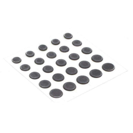 Свинцовые наклейки Power Dots Strike Pro Black S (0.04–0.11г) 25шт.