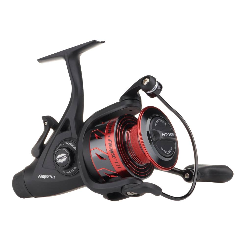 Катушка с бейтранером Penn Fierce III 2500 LL 4+1BB