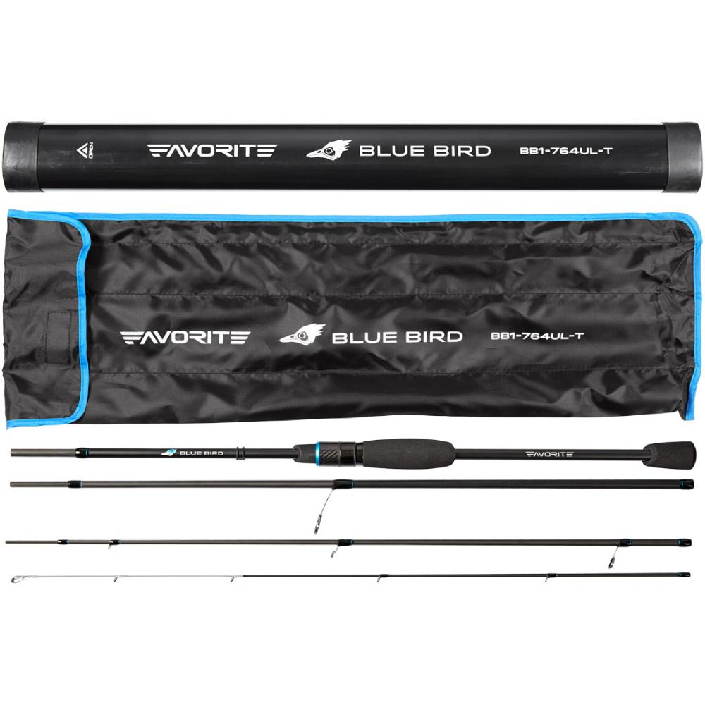 Спиннинг Favorite Blue Bird Compact BB1-764UL-T 2.30m 1-7g Fast