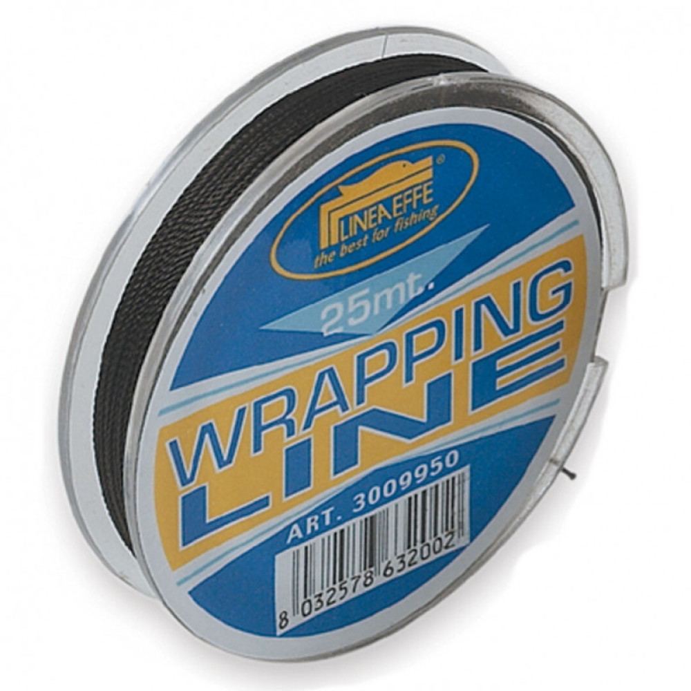 Нитка для ремонту вудилищ Lineaeffe Wrapping Line 25м (чорна)