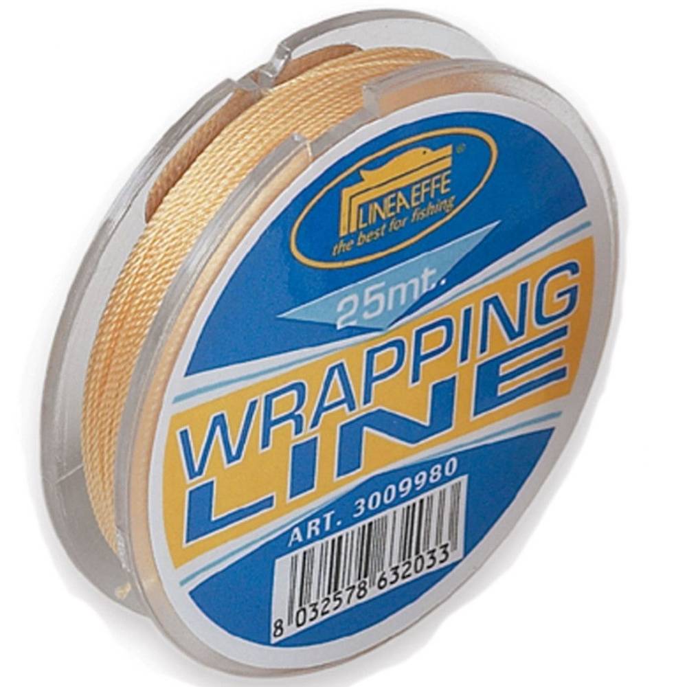 Нитка для ремонту вудилищ Lineaeffe Wrapping Line 25м (жовта)