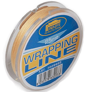 Нитка для ремонту вудилищ Lineaeffe Wrapping Line 25м (жовта)