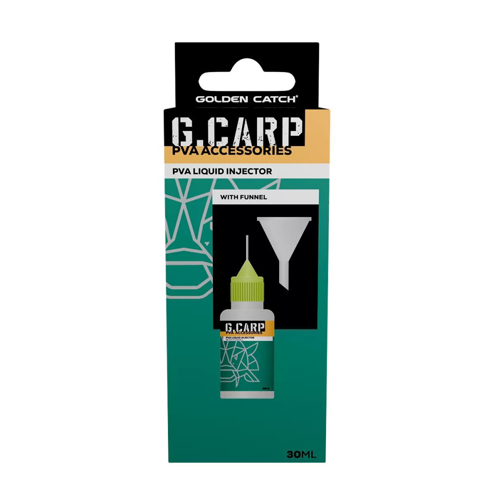 Дозатор ликвидов для ПВА GC G.Carp PVA Liquid Injector with Funnel 30мл