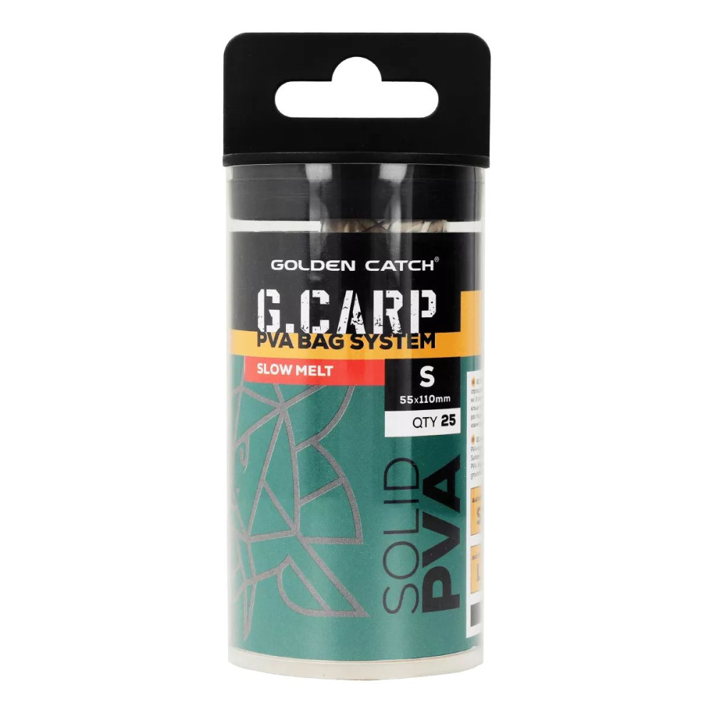 ПВА система завантаження пакетів GC G.Carp PVA Bait Bag System 55×110мм S (20шт.)