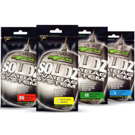 ПВА-пакет Korda PVA Solidz Bags Medium 70×11см, 20шт.