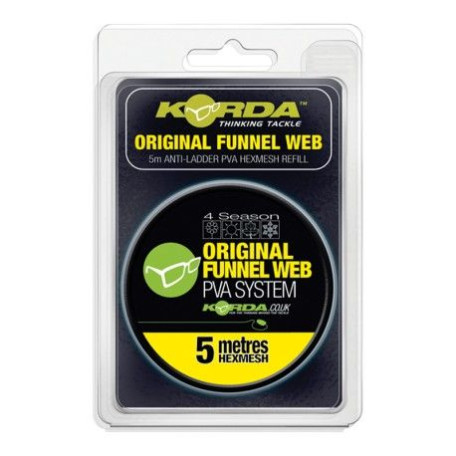 ПВА-туннель на шпуле Korda Original Funnel Web Hexmesh 5м