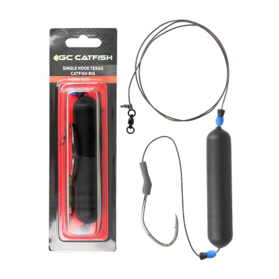Снасть сомовая GC Single Hook Texas Catfish Rig №4/0
