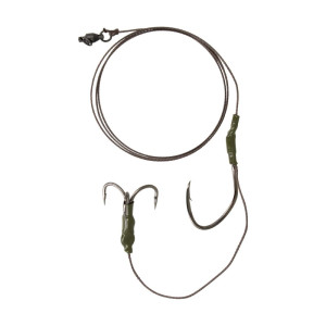 Оснащення сомове GC Single and Treble Catfish Rig 6/0