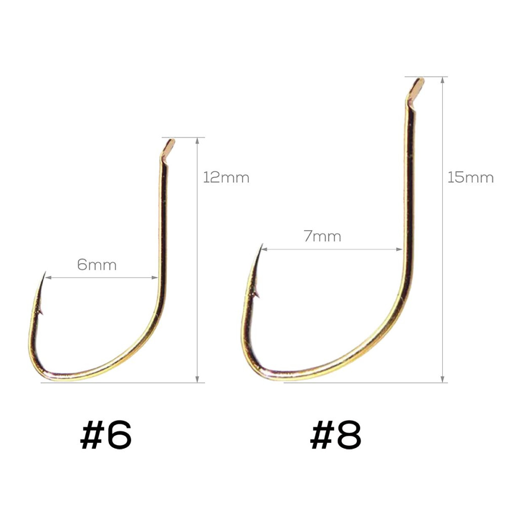 Самодур GC Aji Sabiki FS105 №6 Natural (5 крючков)