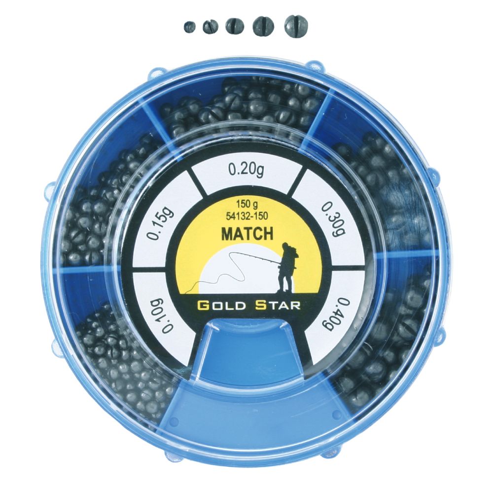 Набор грузил Energofish Gold Star Match (150г уп.)