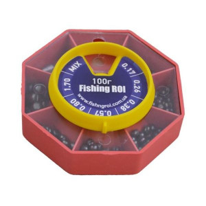 Набор грузил Fishing ROI 0.17–1.70г (100г уп.)
