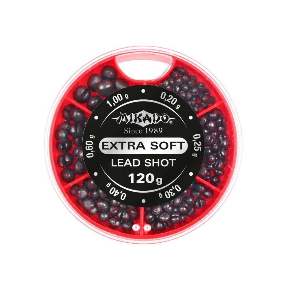 Набор дробинок Mikado Extra Soft Lead Shot OMS-DA-120 (120g уп.)