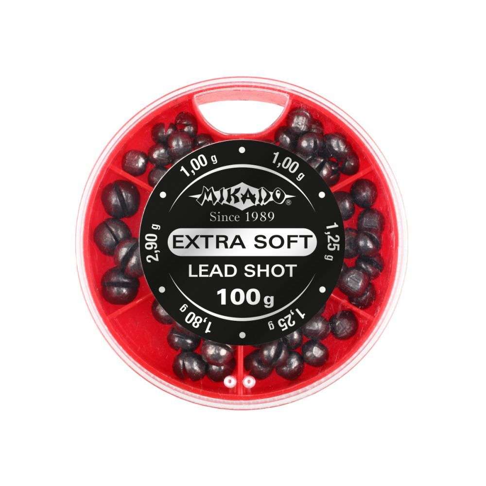 Набор дробинок Mikado Extra Soft Lead Shot OMS-DB-100 (100g уп.)