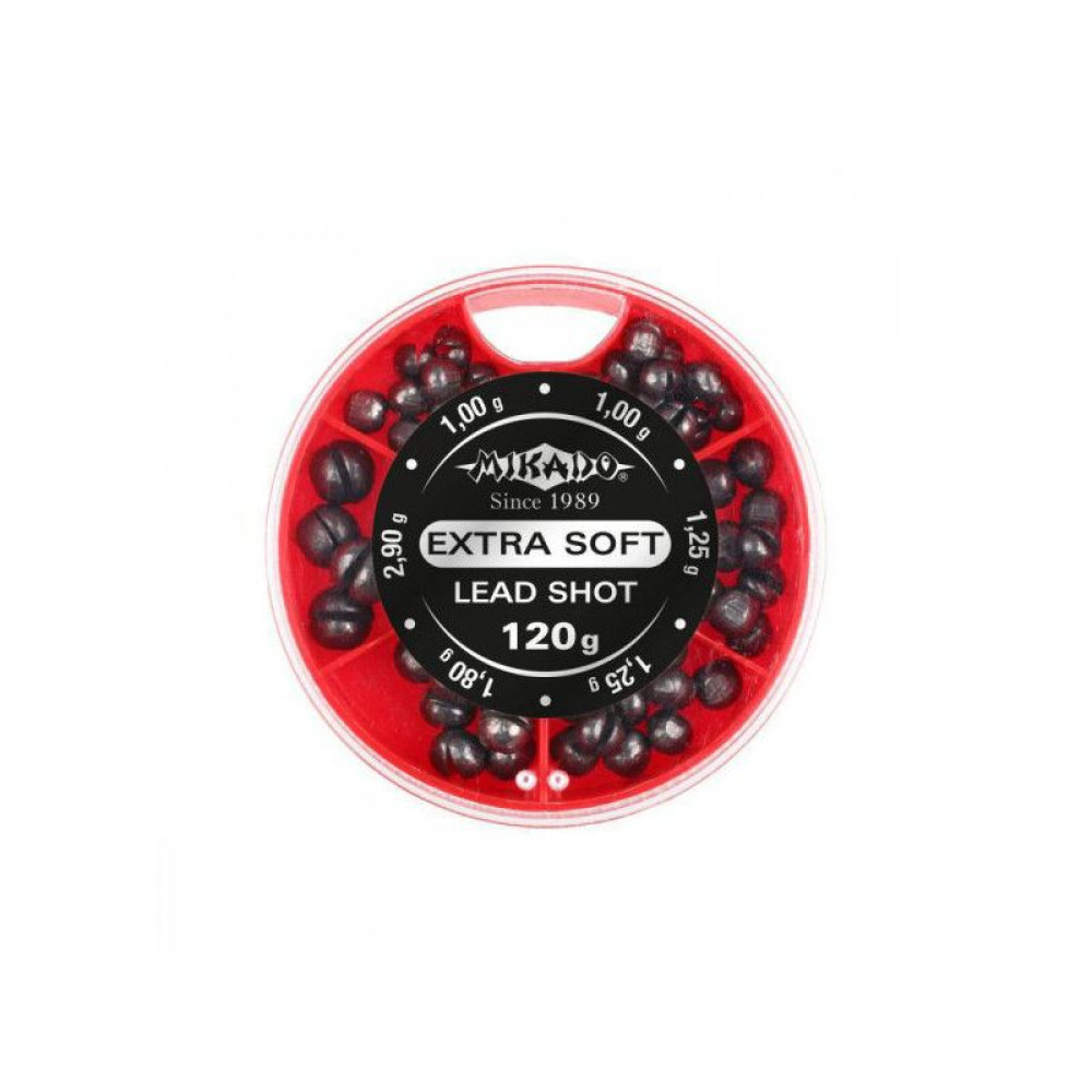 Набор дробинок Mikado Extra Soft Lead Shot OMS-DB-120 (120g уп.)