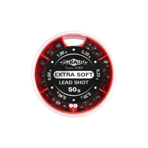 Набір дробинок Mikado Extra Soft Lead Shot OMS-MA-50 (50g уп.)