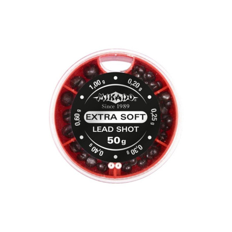 Набір дробинок Mikado Extra Soft Lead Shot OMS-MA-50 (50g уп.)