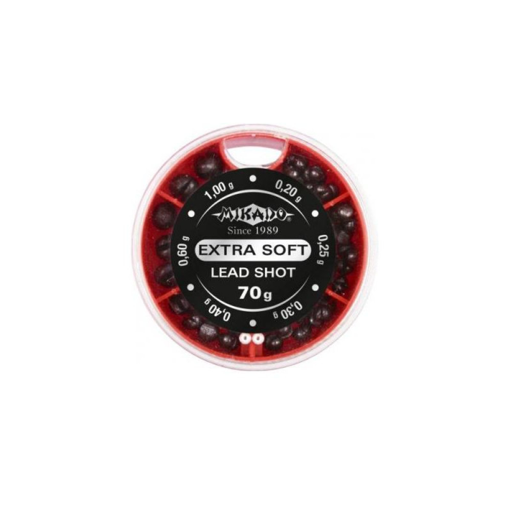 Набор дробинок Mikado Extra Soft Lead Shot OMS-MA-70 (70g уп.)