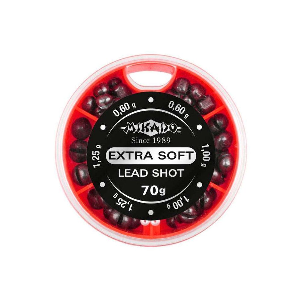 Набор дробинок Mikado Extra Soft Lead Shot OMS-MB-70 (70g уп.)