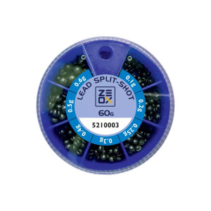 Набор грузил Zeox Lead Split-Shot 60г