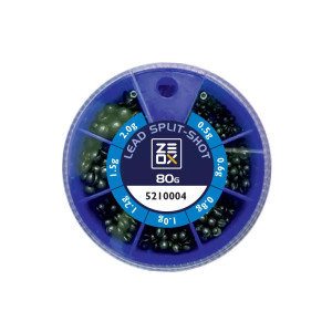 Набор грузил Zeox Lead Split-Shot 80г
