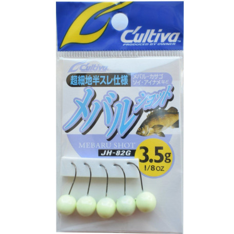 Джиг-головка Owner C'ultiva JH-82G 1.8g #10 (5 шт.)