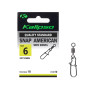 Застежка Kalipso Snap American with swivel 2011BN №6 18кг (10 шт.) 