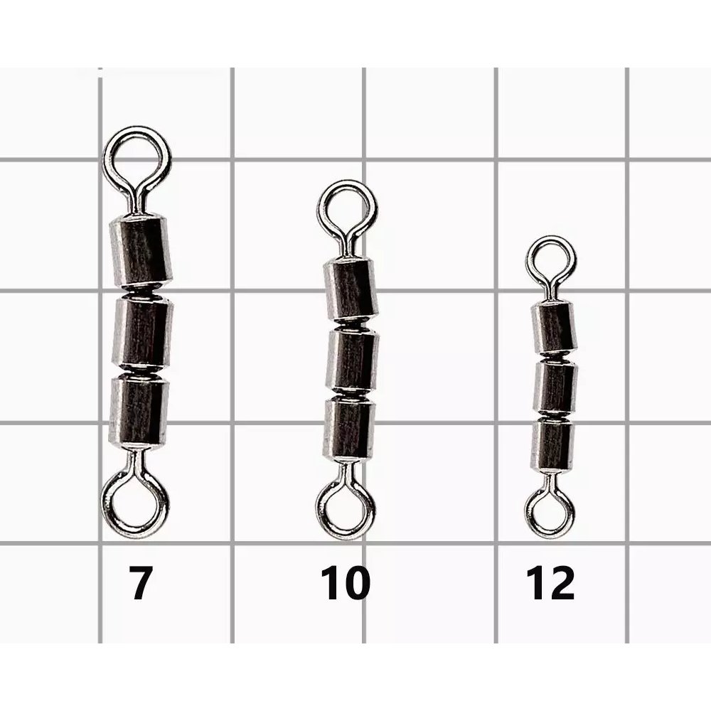 Вертлюг потрійний Kalipso Swivel High Speed Triple 103210BN №10 (12 шт.)
