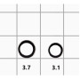  Кольцо Kalipso Round Rig Ring 3011 Ø-3.1мм (10 шт.)