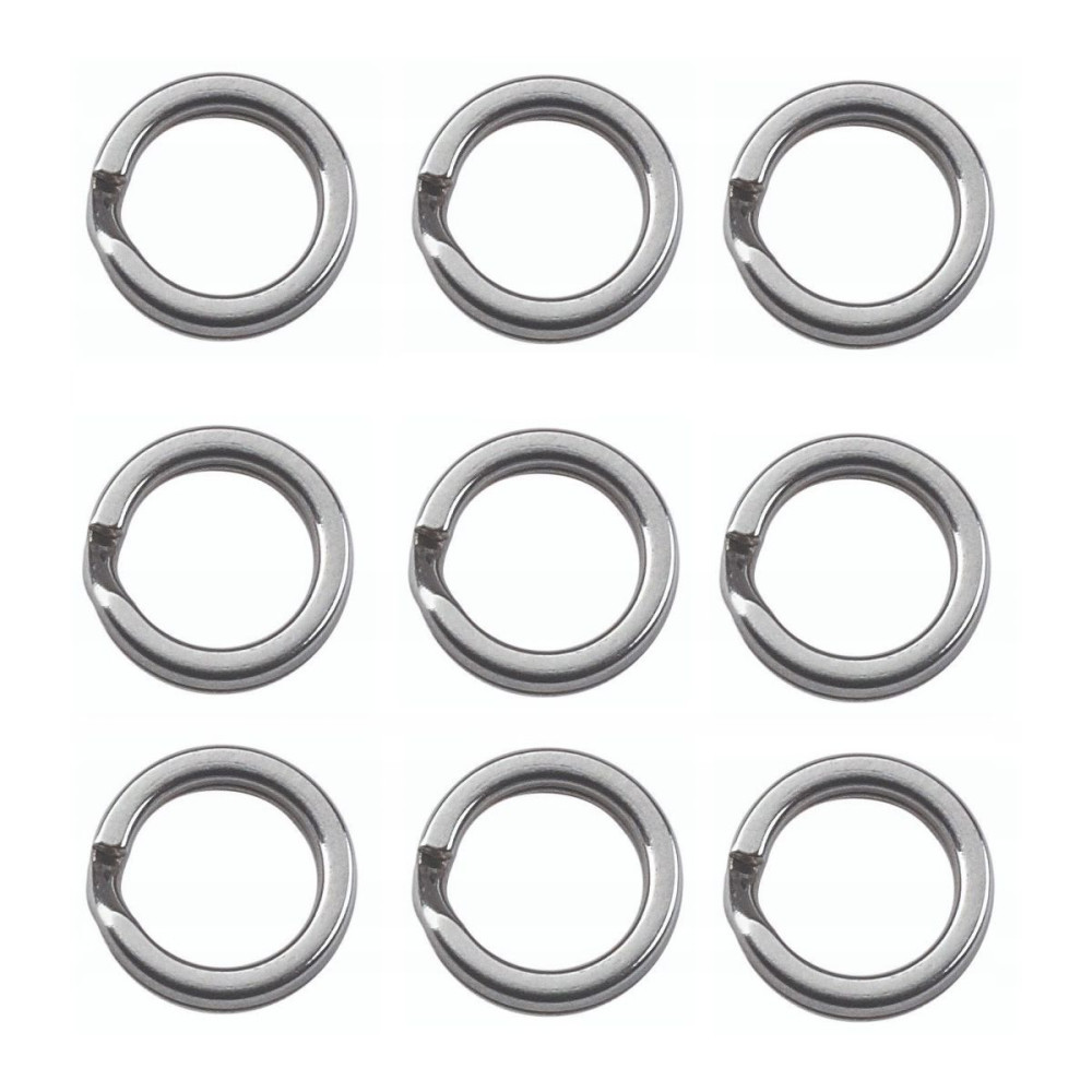 Кільце заводне посилене Jaxon AJ-KX09 №9 1.2×9мм 60.0кг (10шт.)