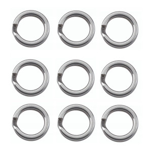 Кільце заводне посилене Jaxon AJ-KX09 №9 1.2×9мм 60.0кг (10шт.)
