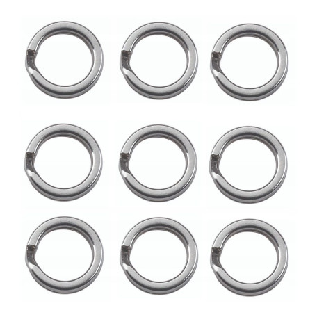 Кольцо заводное усиленное Jaxon  AJ-KX09 №9 1.2×9мм 60.0кг (10шт.)