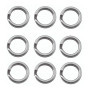 Кільце заводне посилене Jaxon AJ-KX09 №9 1.2×9мм 60.0кг (10шт.)
