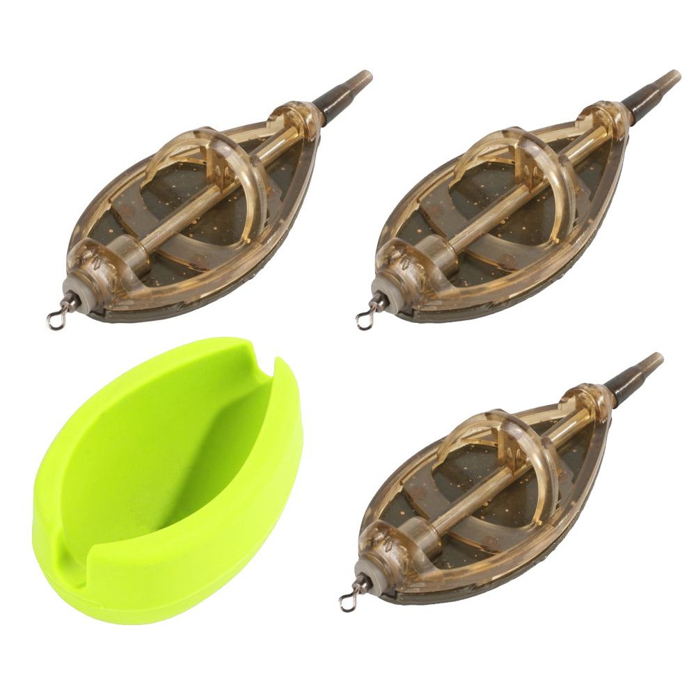 Набор кормушек Mikado Method Feeder Douglas Set L 3+1 с формой 3×70g