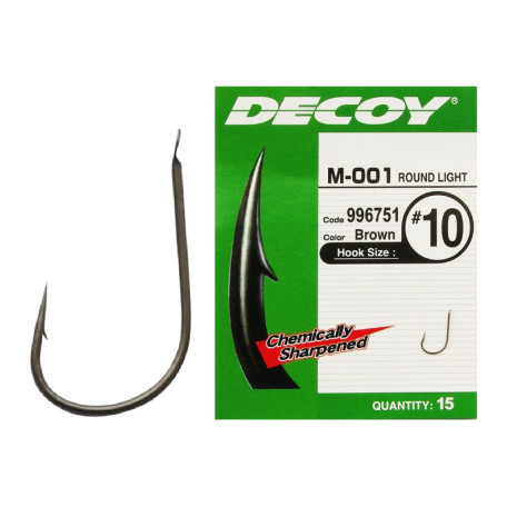 Гачок Decoy M-001 Round light №14 (15 шт.)