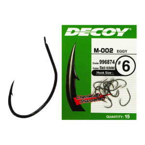 Крючок Decoy M-002 Eggy №10 (15 шт.)