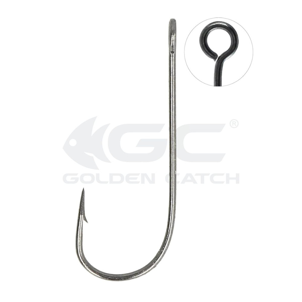 Крючок Golden Catch Single Jig Light 1212BN №2 (10шт.)