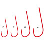 Крючок Gamakatsu Single Hook Red 512 №8 (10 шт.)