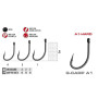 Крючок Gamakatsu G-CARP A1 Teflon Super Hook №2 (10шт.)