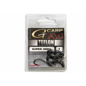 Крючок Gamakatsu G-CARP A1 Teflon Super Hook №2 (10шт.)